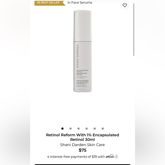 Shani Darden Retinol Reform Serum - Cream